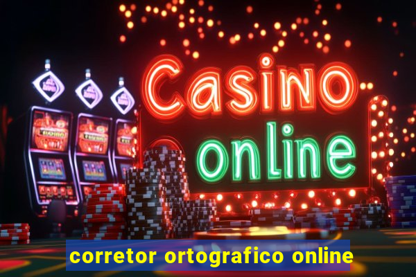 corretor ortografico online